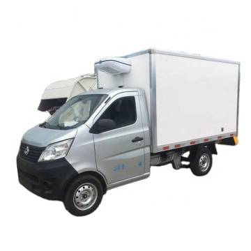 hot sale 116 hp 1 ton load mobile freezer van